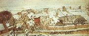Camille Pissarro Winter oil painting reproduction